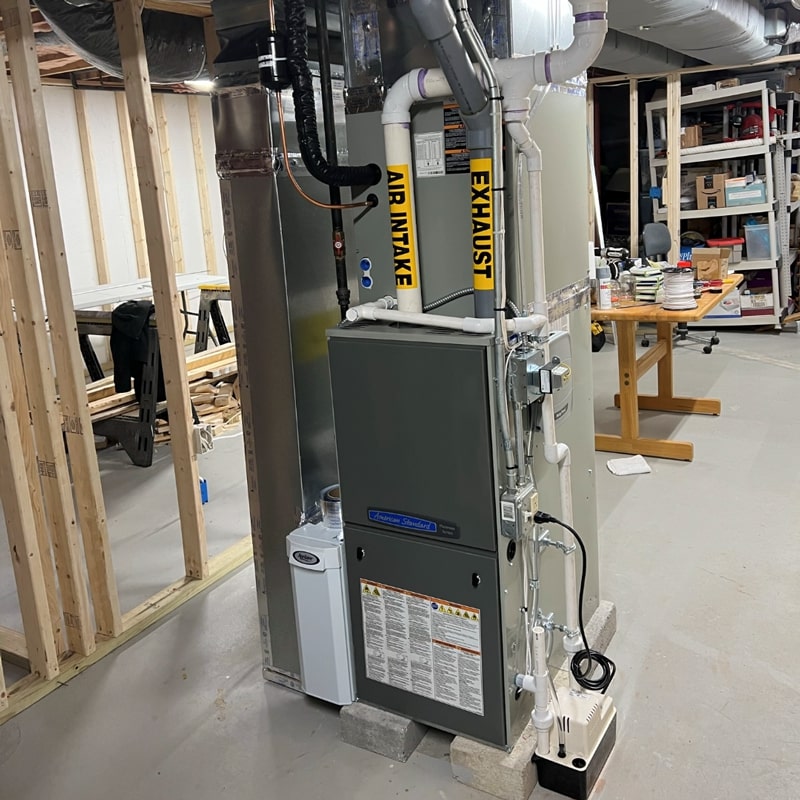 Basement Hvac Install
